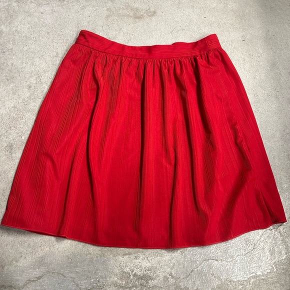 House Of Harlow 1960 Revolve Red Lined Mini Skirt Side Zip Size Small - Picture 3 of 6